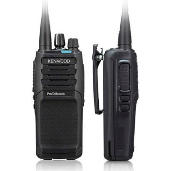 Cutler Communication And Radio Sales Kenwood NX-P1200NVK 5 Watt Two Way VHF Analog/Digital Analog Portable Radio, 151-159 MHz NX-P1200NVK